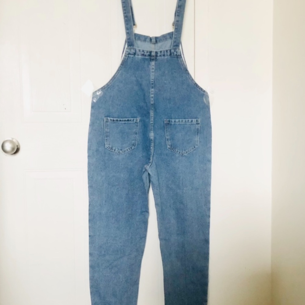 Denim Overall Jumpsuit - Picture 16 of 16